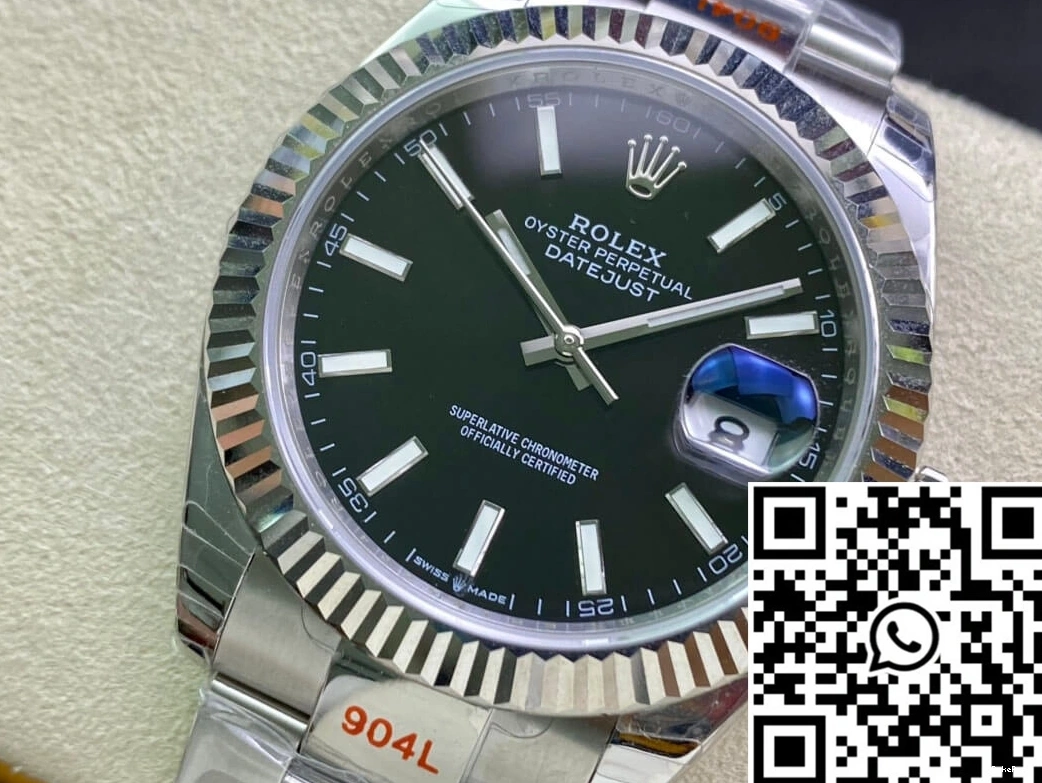 Stainless Datejust Steel Factory M126334-0017 Rolex EW 0203